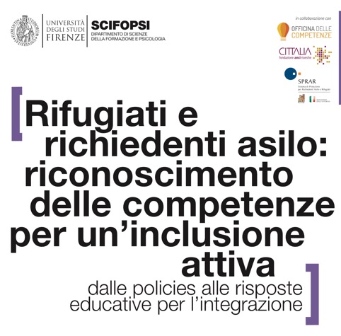 Convegno "Rifugiati e richiedenti asilo: riconoscimento delle competenze per un'inclusione attiva"